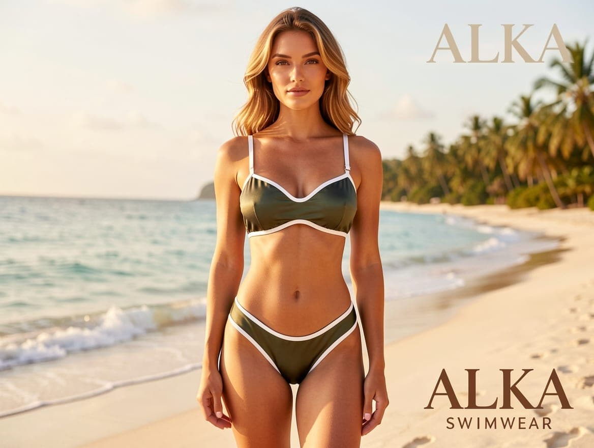 ALKA Swimwear — beach editorial